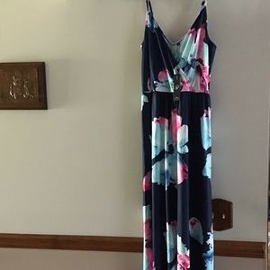 Woman’s long summer dress.